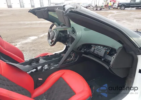 2016 Chevrolet Corvette Stingray z USA, uszkodzony, nr VIN 1G1YA2D74G5102748